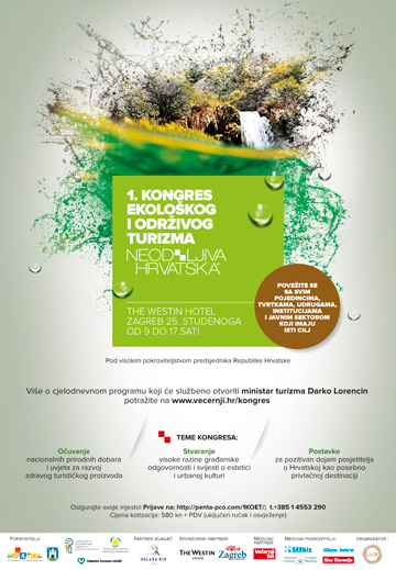 Lux promocija - 1. kongres održivog ekološkog turizma u Hrvatskoj s međunarodnim sudjelovanjem